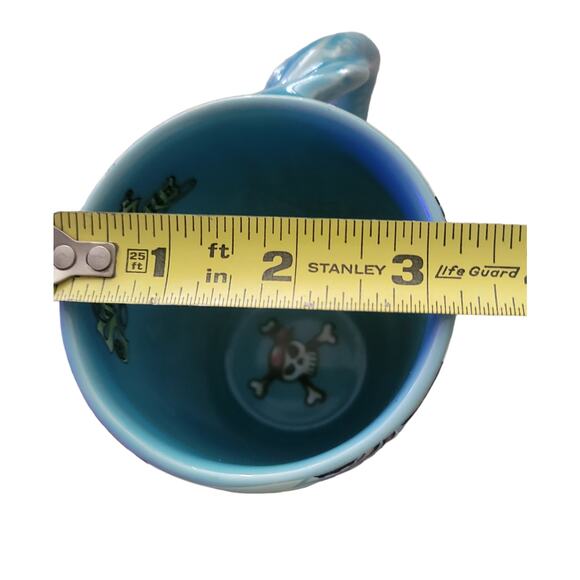 Disney Pirates of the Caribbean Coffee Cup Sailors Beware Tail for a Handle - Picture 10 of 10